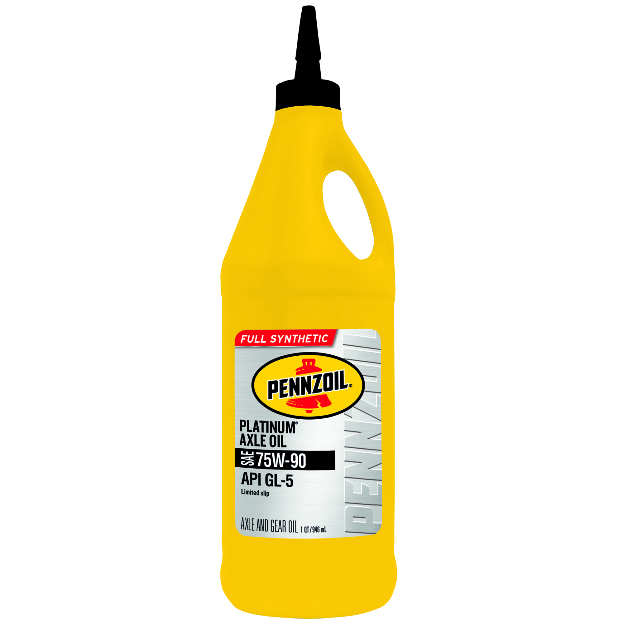 Pennzoil Platinum Axle SAE 75W-90 -  | Container: 1 qt Bottle | Shipped as: Case of 12 X 1 qt Bottles - Automotive Gear Oils